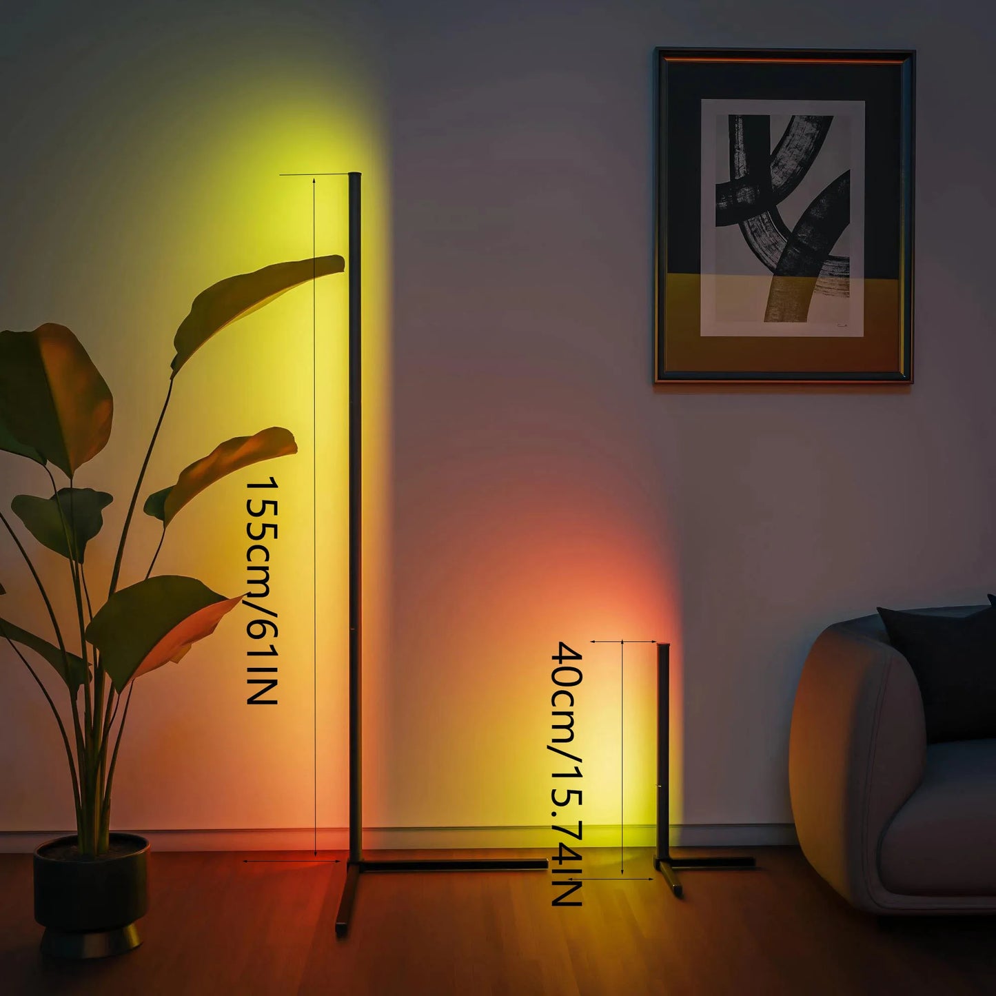 RGB Dream Color Floor Lamp with Music Sync